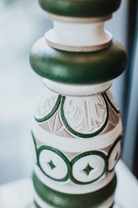 Forêt de lin lampe