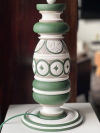 Forêt de lin lampe
