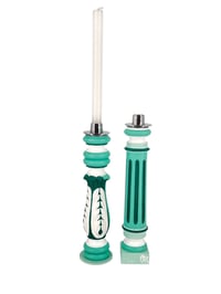 Vert émeraude bougeoirs