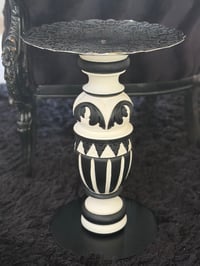 Arabesque plateau sur pied inox