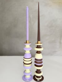 Saveurs pastel bougeoir chocolat
