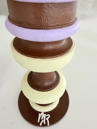Saveurs pastel bougeoir chocolat