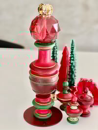 Rubis lampe Berger et ses 3 Turlupets