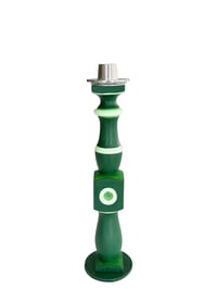 Silhouette Bougeoir vert&vert pastel