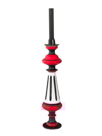 Rouge et Noir bougeoir