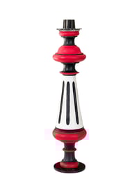 Rouge et Noir bougeoir
