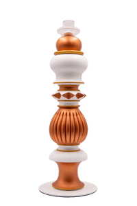 Blanc cuivré bougeoir