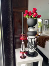 Eclat noir vase