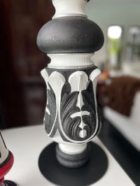 Eclat noir vase