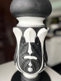 Eclat noir vase