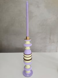 Saveurs pastel Bougeoir parme
