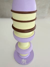 Saveurs pastel Bougeoir parme
