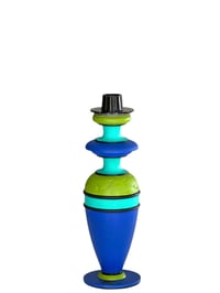 Bleu électrique bougeoir