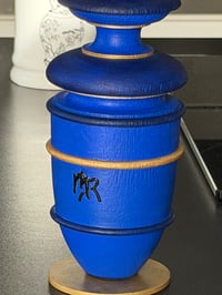 bleu marine bougeoir