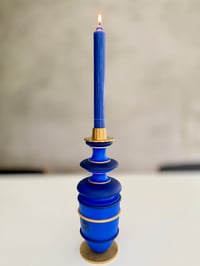 bleu marine bougeoir