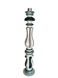 Arlequin bougeoir vert