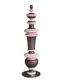 totem rose chocolat