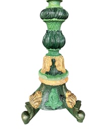 Vert sauge Lotus bougeoir