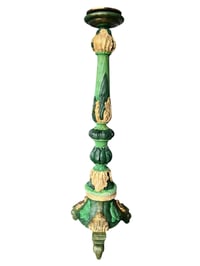 Vert sauge Lotus bougeoir