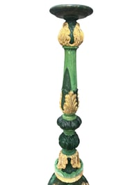 Vert sauge Lotus bougeoir