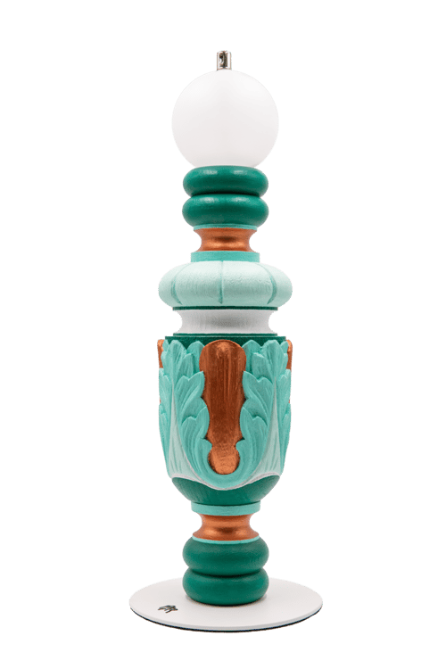 Product Vert d'eau lampe à huile