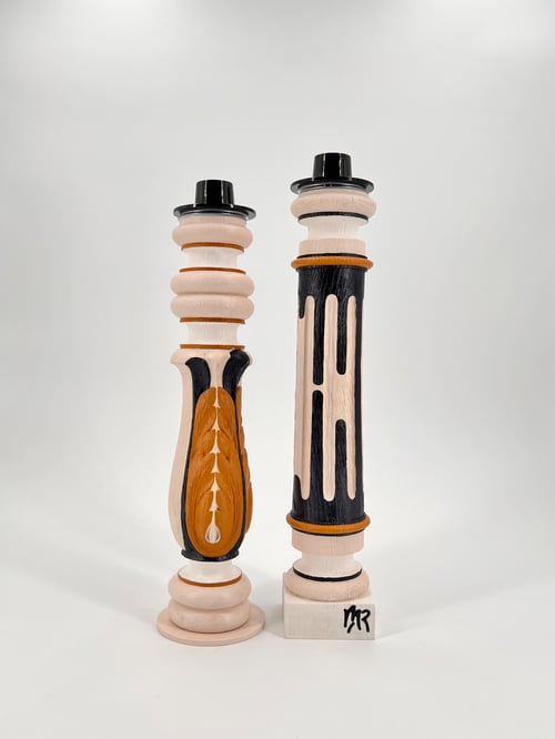 Product Pyramide Ombre d'ocre Bougeoir